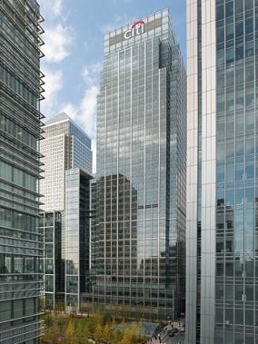 Кулата на Citigroup в Лондон